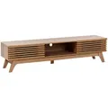 Produktbild: Beliani Tv-Möbel, Braun, Holzwerkstoff, 180x44x40 cm, Wohnzimmer, Wohnwände, Lowboards, Lowboards stehend