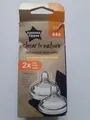 Produktbild: Tommee Tippee Closer to Nature Schnuller schneller Durchfluss 6m+, 2 Stück