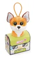 Produktbild: Nici Schultüte Glubschis Kuscheltier Anhänger 9 cm Fuchs Runizzi Schlüsselanhänger, als Back to School Geschenk, mit großen Glitzeraugen im Schulranzen