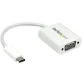 Produktbild: StarTech.com USB-C TO VGA ADAPTER - WHITE