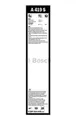 Produktbild: BOSCH 3 397 014 419 Wischerblatt für Skoda, VW