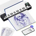 Produktbild: PeriPage Pino Tattoo Drucker, Tattoo Stencil Drucker Kompatibel, Transfer Tattoo Printer für Anfänger/Künstler,Thermodrucker mit Pad & Phone & PC, Tattoo-drucker Bluetooth mit 5pcs Transferpapier