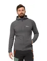 Produktbild: Jack Wolfskin Herren Baiselberg Hooded Fz M Fleece-Jacke, Slate, M EU