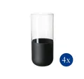 Produktbild: Villeroy & Boch Longdrinkglas Manufacture Rock Longdrinkbecher, 4-tlg., Glas