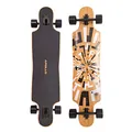 Produktbild: Apollo Longboard Soul Bamboo, Flex 1, 40inch Twin-Tip Drop-Through Freeride Cruiser Board