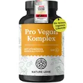 Produktbild: NATURE LOVE® Pro Vegan Komplex - mit Vitamin A, B2, B12, D3, K2, C, Eisen, Zink