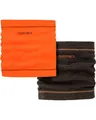 Produktbild: Parforce 2er Pack Fleece-Schlauchschal Oliv/Signalorange