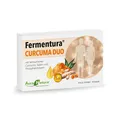 Produktbild: Fermentura® CURCUMA DUO | Hochdosierte Kurkuma-Kapseln mit Curcuma-Extrakt & fermentiertem Curcuma-Granulat | Mit Selen & Phosphatidylserin | 30 vegane Kurkuma-Kapseln ohne Zusätze