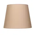 Produktbild: Lampenschirm für Stehlampen E27 Ø38cm in Cappuccino aus Stoff Ersatz Schirm konisch Stehleuchten einfach wechselbar