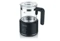 Produktbild: Arendo Milchaufschäumer mit 500 ml Glas Behälter, elektrisch, für heißen & kalten Milchschaum, 600 W, 2 Einsätze, für Cappuccino Latte Macchiato heiße Schokolade uvm.