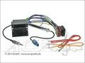 Produktbild: Opel Astra H Corsa Vectra C Radioadapter Quadlock m.Fakra Antenne Stecker 150Ohm