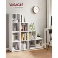Produktbild: VASAGLE Bücherregal Treppenfächer Holzregal - 10 Fächer