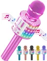 Produktbild: Karaoke Mikrofon Kinder Drahtloses Bluetooth Mikrofon mit LED Geschenke Mädchen