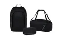 Produktbild: Satch Schulranzen Schulrucksack-Set AIR Blackjack 3-teilig, Kollektion 2025 (3-teilig), Schulranzen, ergonomisch, Laptop-Fach, Your-Size-System