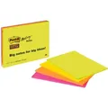 Produktbild: 3M Post-it Super Sticky Meeting Notes 6845-SSP, 203 mm x 152 mm, neongrün, neonorange, ultragelb, ultrapink, 4 Blöcke à 45 Blatt