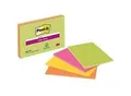 Produktbild: Post-it Haftnotizen 203 x 152 mm Farbig sortiert Rechteckig Blanko 4 Stück à 45 Blatt