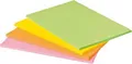 Produktbild: Post-it Haftnotiz 7100043258 203mm x 152mm Neongrün, Neonorange, Ultrapink, Ultragelb 180 Blatt