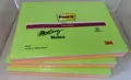 Produktbild: P031 - Post-it - Meeting Notes Super Sticky - 152x203mm 3x45 Stk 4 Farben - NEU