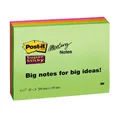 Produktbild: Post-it® Super Sticky Meeting Notes Haftnotizen extrastark 6845-SSP farbsortiert