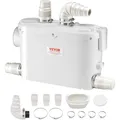 Produktbild: Abwasser Hebeanlage 500W, 6600 L/H Durchfluss, 8 m Förderhöhe, Abwasserpumpe ...
