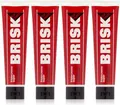 Produktbild: ✅ BRISK for men Frisiercreme Super Styling-Creme Haarcreme Haargel 4x 100ml ✅