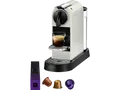 Produktbild: DELONGHI Citiz EN167.W Nespresso EN167.B, stylisch schlankes Design auch für hohe Gläser, schnelle Aufheizzeit, einfache Bedienung, Kapselmaschine Weiß