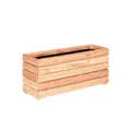 Produktbild: Mega Holz Pflanzkübel MODULO 90x30x39 cm (BxTxH) - wetterfester Blumenkasten aus heimischen Lärchenholz - Blumenkübel aus witterungsbeständiger Lärche für Garten, Terrasse und Balkon, Modular, Holz