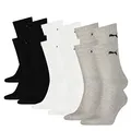 Produktbild: PUMA Erwachsene Crew-Socken (6er-Pack) 43/46, Grey Combo Gray