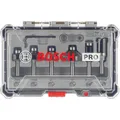 Produktbild: BOSCH Kantenfräser, Set, 6-tlg., 8 mm Schaft - grau