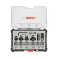 Produktbild: Rand- und Kantenfräser-Set, 8-mm-Schaft, 6-teilig Bosch Accessories 2607017469