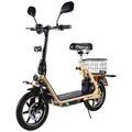 Produktbild: ENEWAY City Floh-S Elektroroller 45 km/h mit Straßenzulassung & 500W Motor SAND