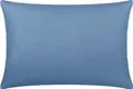 Produktbild: Erwin Müller Kissenbezug, Kissenhülle Nürnberg Doppel-Jersey, Rauchblau Größe 50x70 cm - strapazierfest, temperaturausgleichend, mit Reißverschluss