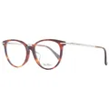 Produktbild: Max Mara Damen Brille MM5064-D 052 Brown Kompletter Rand Plastik Rund Rahmen 53m
