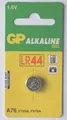 Produktbild: GP Batteries 05076AC1 Alkaline Knopfzelle 76A für V13GA / L1154 schwarz