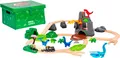 Produktbild: BRIO® Spielzeugeisenbahn-Erweiterung BRIO® WORLD, Dinosaurier Deluxe Set, (Set, 45-tlg)