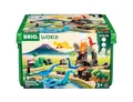 Produktbild: BRIO World - 36104 Dinosaurier Deluxe Set - 45-teiliges Zugset für Kinder ab 3 Jahren