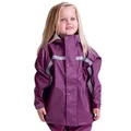 Produktbild: BMS Buddeljacke, Regenjacke für Kinder mit abnehmbarer Kapuze in beere Größe 92