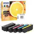 Produktbild: EPSON 33 / T3337 (Orangen) schwarz, cyan, magenta, gelb, Foto schwarz Druckerpatronen, 5er-Set