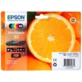 Produktbild: Epson Multipack Claria Premium BK/PBK/C/M/Y 33 T 3337