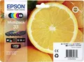 Produktbild: Epson 33 Multipack - 5er-Pack - 24,4 ml - Schwarz, Gelb, Cyan, Magenta, Photo schwarz - original - Blisterverpackung - Tintenpatrone - für Expression Premium XP-530, XP-540, XP-630, XP-635, XP-640, XP-645, XP-830, XP-900