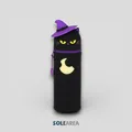 Produktbild: Legami Schlampermäppchen 2-in1 Silicone Pencil Case Schwarze Katze Kawaii - NEU