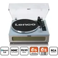 Produktbild: Lenco LS-440BUBG - Plattenspieler - 4 Lautsprecher - beige/hellblau Plattenspieler beige|blau