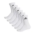 Produktbild: adidas 6 Paar Cushion Crew Socken, Top:White/White/White/White Bottom:White/White, XL