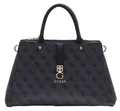 Produktbild: Guess Zamira 4G Logo Doppelgriff mit Kette Riemen Damen Handtasche IN Kohle