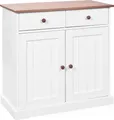 Produktbild: Inter Link Kommode WESTERLAND 3.2 Weiß Massivholz