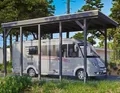 Produktbild: Skanholz Einzelcarport Caravan-Friesland, BxT: 397x708 cm, 350 cm Einfahrtshöhe