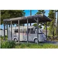 Produktbild: Carport Friesland Caravan Schiefergrau 397 x 708 cm