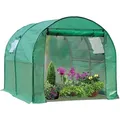 Produktbild: Robustes Foliengewächshaus mit 2 Fenstern, Gewächshaus 300 x 200 cm, 200 cm hoch