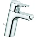 Produktbild: KLUDI PURE&EASY Waschtisch-Einhandmischer, Auslaufhöhe 100mm, Metall Ablaufgarnitur, Chrom, 372900565