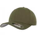 Produktbild: Flexfit Flex Cap Wooly Combed Cap olive - XS-S (Packung) grün XS-S